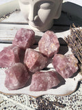 Lavender Rose Quartz Rough - Large | Crystal Karma by Trina